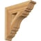 Ekena Millwork Olympic Traditional Rough Sawn Bracket, Western Red Cedar, 4"W x 16"D x 16"H BKT04X16X16OLY01RWR - alternate 1